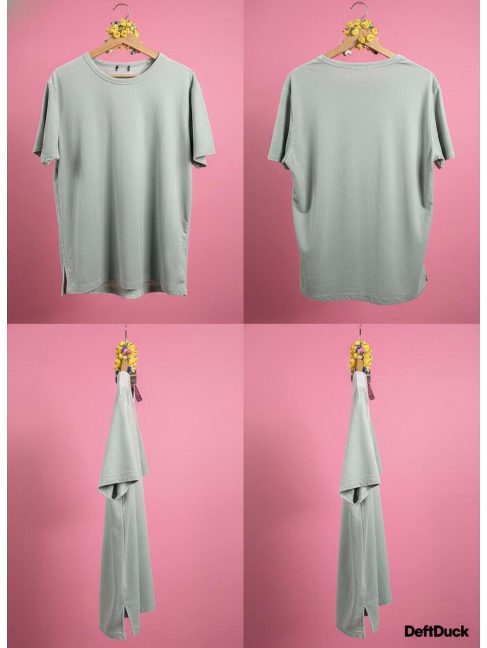 Forever 21 Casual Sage Green T-Shirt - Comfy & Cool!